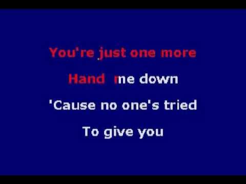 TU175-07 - Hand Me Down - Matchbox 20 - instrumental track - karaoke - youtube