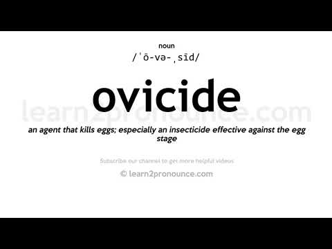 Pronunciation of Ovicide | Definition of Ovicide