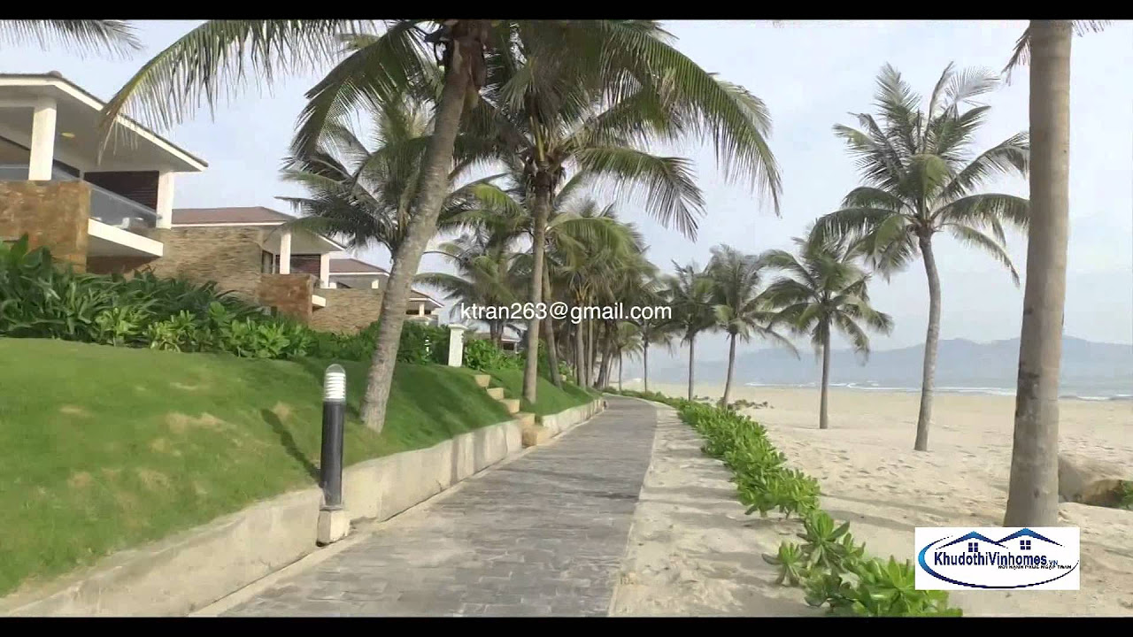biệt thự biển đà nẵng 2022 Update Flycam Vinpearl Đà Nẵng Resort Villas bán biệt thự biển nghỉ dưỡng bietthubiendanang.net