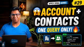 Parent to Child Query in Salesforce Apex | SOQL Child Relationship Query Explained 🚀