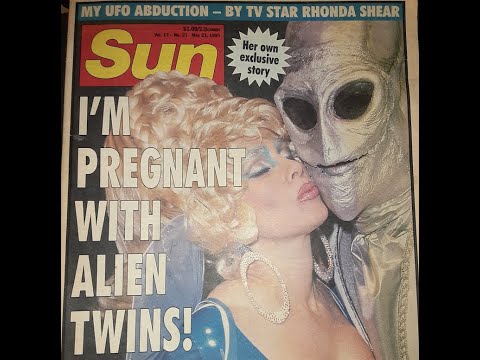Rhonda Shear pregnant with alien twins