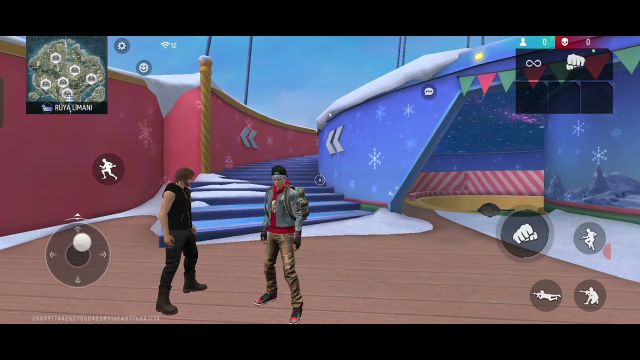 Mert canla free fire oynuyoruz