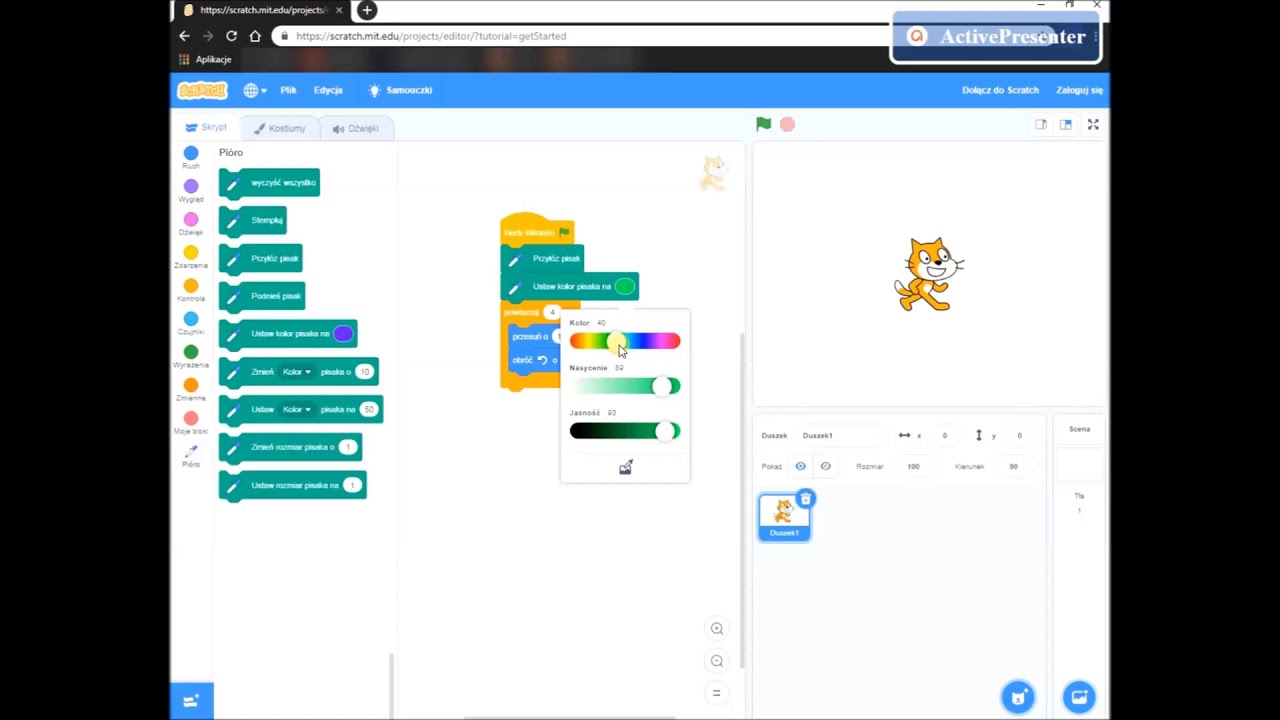 Jak Zrobić Kwadrat W Scratchu Jak narysować kwadrat w Scratch-u ? - YouTube