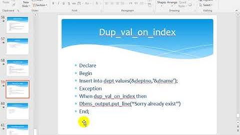 32ND CLASS ORACLE EXCEPTION HANDLING PLSQL in Pashto by Abdullah Sorush