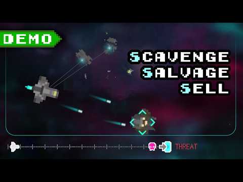 Immersive space scavenging roguelike! - Let's Playtest Void Salvage
