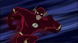 The Flash (DCAU) Powers and Fight Scenes  Justice League Season 2