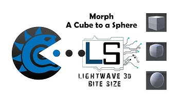 Lightwave 3D 2020 Cube to Ball morph Tutorial