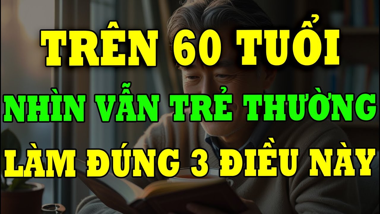 Vì Sao Có Người Trên 60 Vẫn Nhìn Trẻ? Họ Chỉ Làm Đúng 3 Điều!