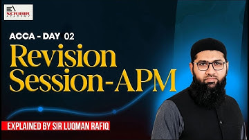 ACCA | Revision Session Day - 2 | December 2025 | APM | Escribir Academy ​