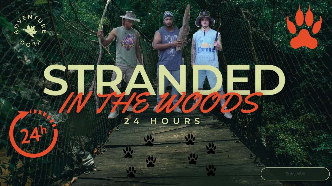 STRANDED IN THE WOODS FOR 24 HRS... - YouTube