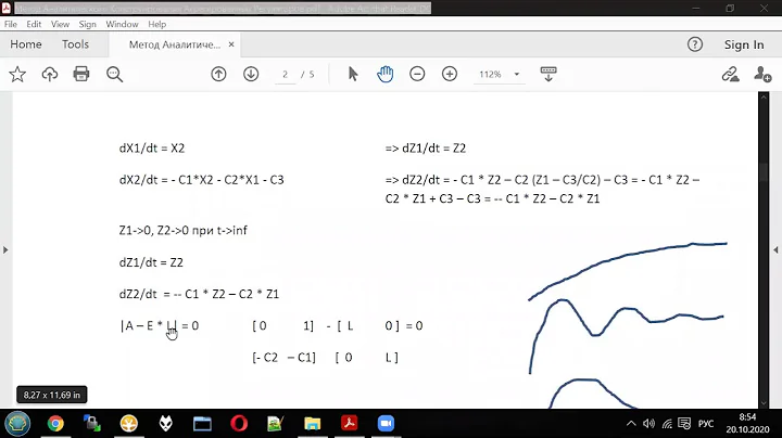 Adaptive control - Lecture 4 / part 1