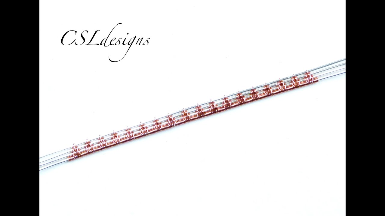 Fan wire weave - YouTube