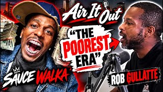 Rob Gullatte REVEALS Sauce Walka Called His Era “The POOREST” In Houston Rap History 😳
