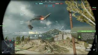 Battlefield 6 - Mounted Rocket Launcher Jet Kill + Bonus