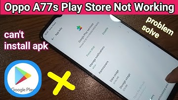 Oppo A77s play store not working // play store problem solve