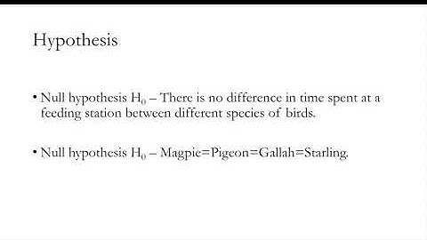 Mini-Lecture 7 - Data analysis (ANOVA)