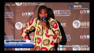 Stayela Khanyile live on White Media Africa TV that was iMpucuzeko Maskandi 2018