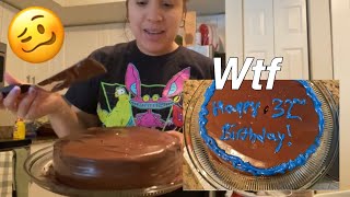 DITL: I RUINED HIS BIRTHDAY CAKE ?