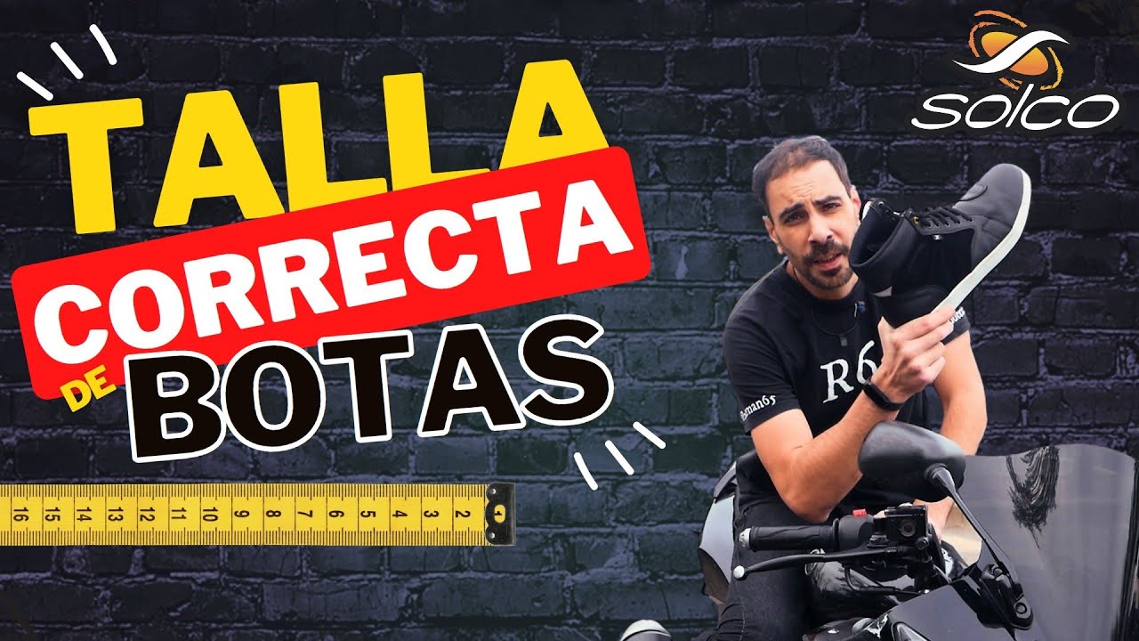 Cómo saber la talla de botas de moto. Todo lo que debes tener en cuenta ·  Motocard