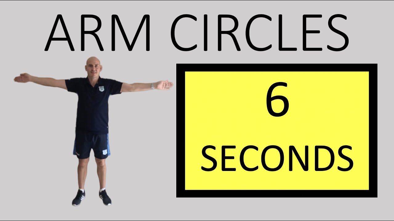 Arm circles - 6 seconds - YouTube