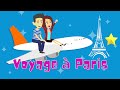 Trip to paris french basic conversation  voyage  paris conversation en franais