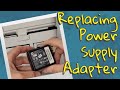 How To Replace Power Supply Adapter on HP Officejet 5740 5742 5744 5746 Printer