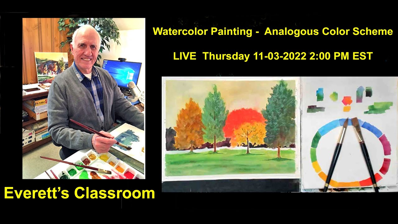 Everett s watercolors classroom youtube