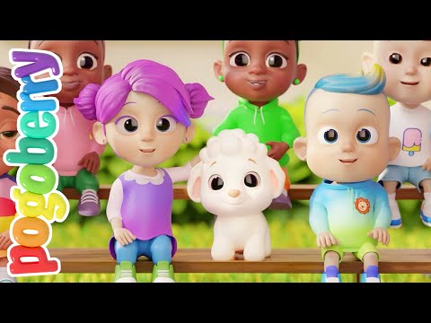 Mary Had a Little Lamb | Nursery Rhyme & Kids Song with Lyrics | Cartoon Animation | Pogoberry™