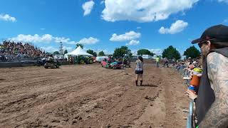 International Demolition Derby Fond Du Lac County fair 2022 Mowers