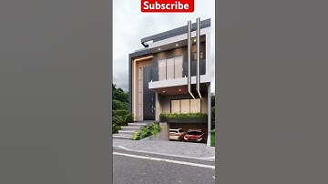 House Design with underground Parking