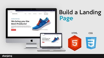 Sports Landing Page tutorial using HTML CSS | How to make a Landing page | Shanjai raj