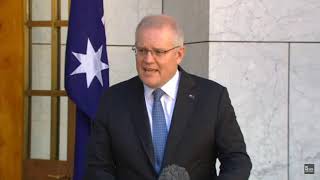 Scott Morrison Climate change Word Salad August 2021