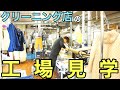 【キレイになる理由】普段見れないクリーニング店の工場見学をしよう!