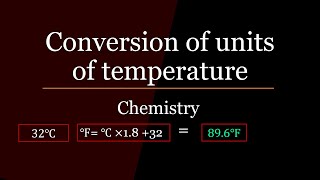 Conversion of units of Temperature, Celsius to Fahrenheit, Celsius to Kelvin. |tagalog| in 5 mins.
