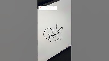 Princess | Signature Name Request |  #signature #calligraphy #art #artbyjadmerc