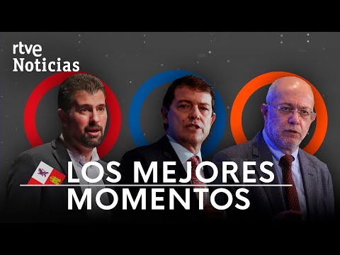 MEJORES MOMENTOS del DEBATE ELECTORAL de las ELECCIONES del 13F en CASTILLA Y LEÓN | RTVE Noticias