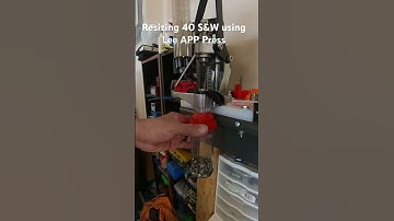 Lee APP Press makes resizing a lot easier #lee #app #40caliber #reloadingtools #reels #viralvideo