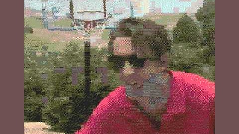 Animation on screen 2: FMV on MSX1!