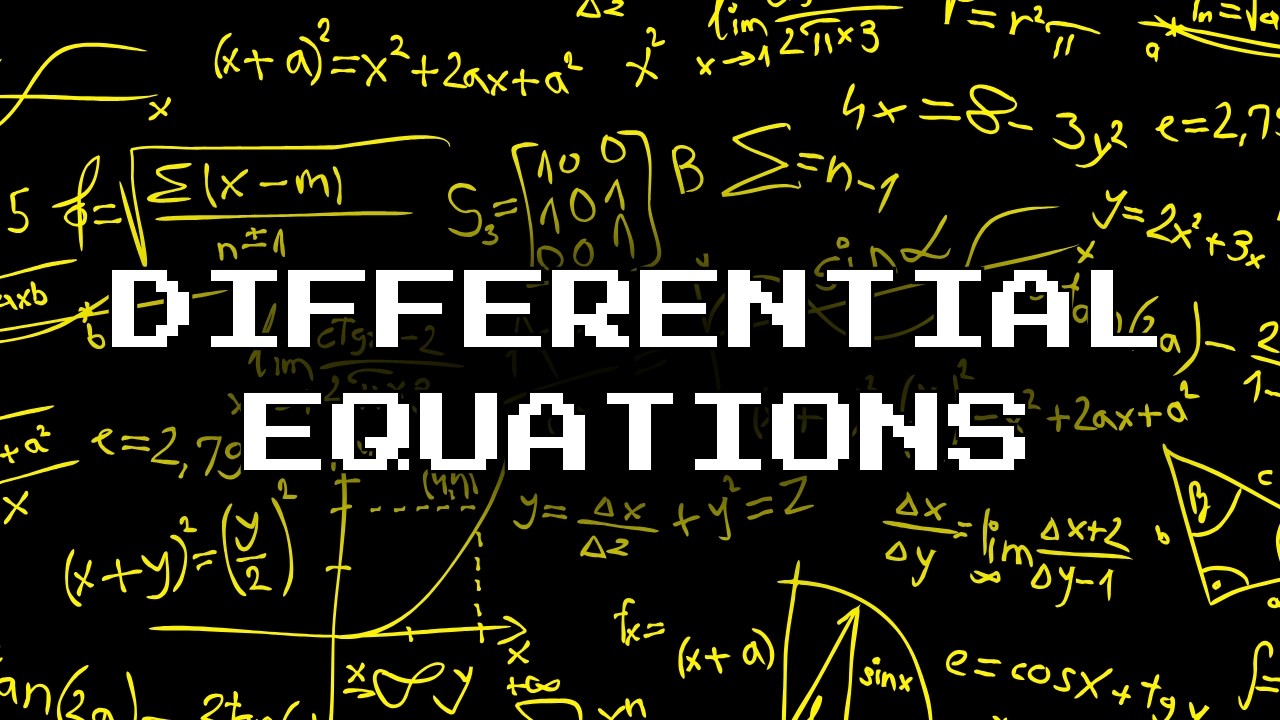 Explaining Every Differential Equation To Help You Fall Asleep