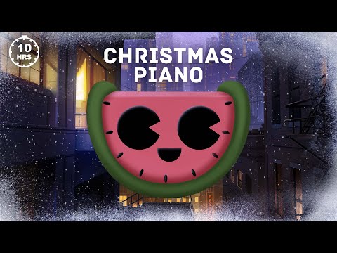 Relaxing Christmas Piano Music 10 Hours [Piano Fruits Music] Read, Study, Sleep