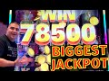BIGGEST WIN Ever On Panda&#39;s Treasure Slot - Las Vegas MASSIVE JACKPOTS