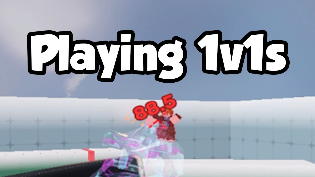 Playing 1v1s in Roblox Rivals - YouTube