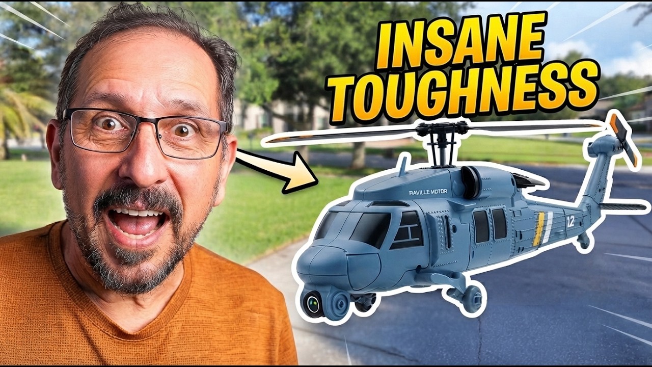 4DRC Black Hawk RC Helicopter Review 2026 - YouTube