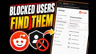 How To See Blocked Accounts on Reddit (Full Guide)