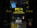 802 1x  Port Based Configuration!!