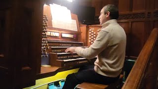 Rachmaninoff-Vierne: Prélude in C-Sharp Minor, Op. 3 No. 2 - Princeton University Chapel (rehearsal)