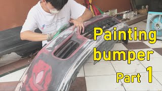 How to Paint your Bumper Part 1 - Honda Civic EG - Draft Project