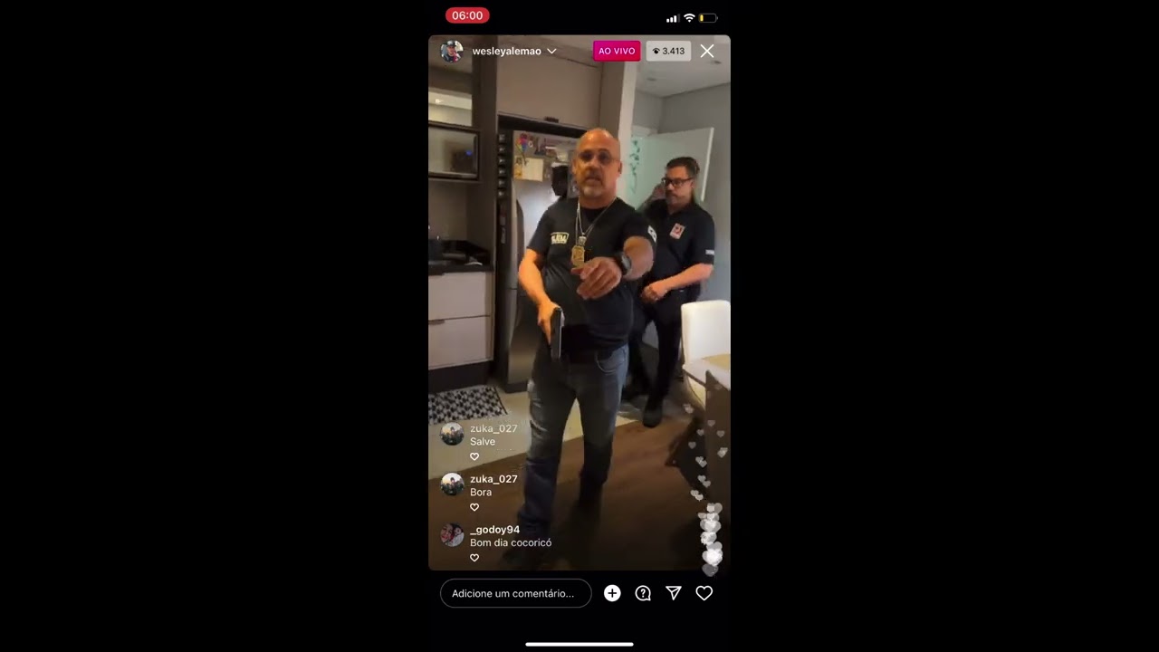 WESLEY ALEMÃO PRESO HOJE EM SUA CASA !!!