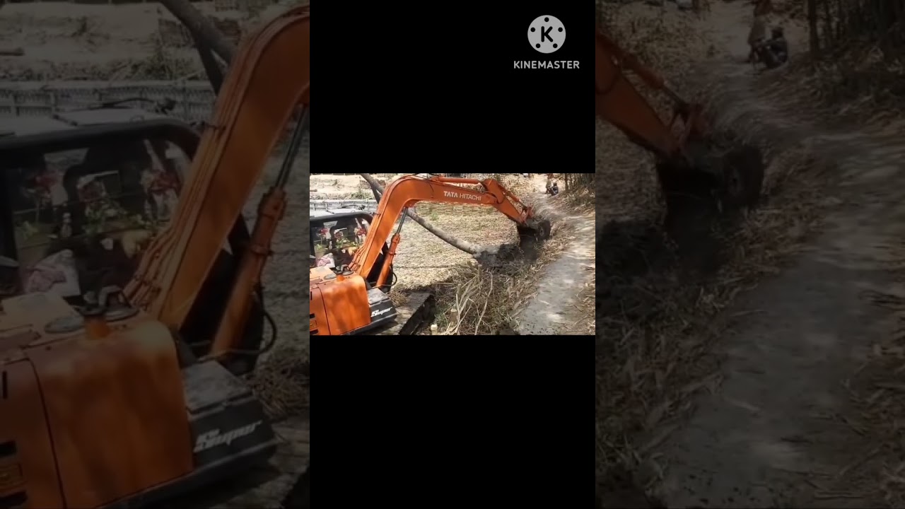 Part3:JCB 3DX Loading and Uploading mud digging Pond Making with Tractor for old Pond | 