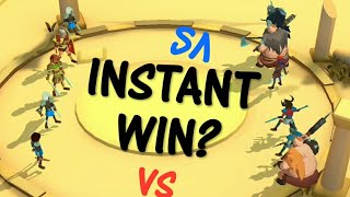 My Fastest Win In Gladiators Arena: Idle Tycoon #shorts